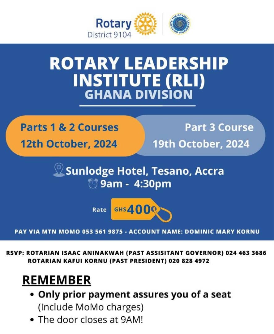 RLI REGISTRATION OPENED!