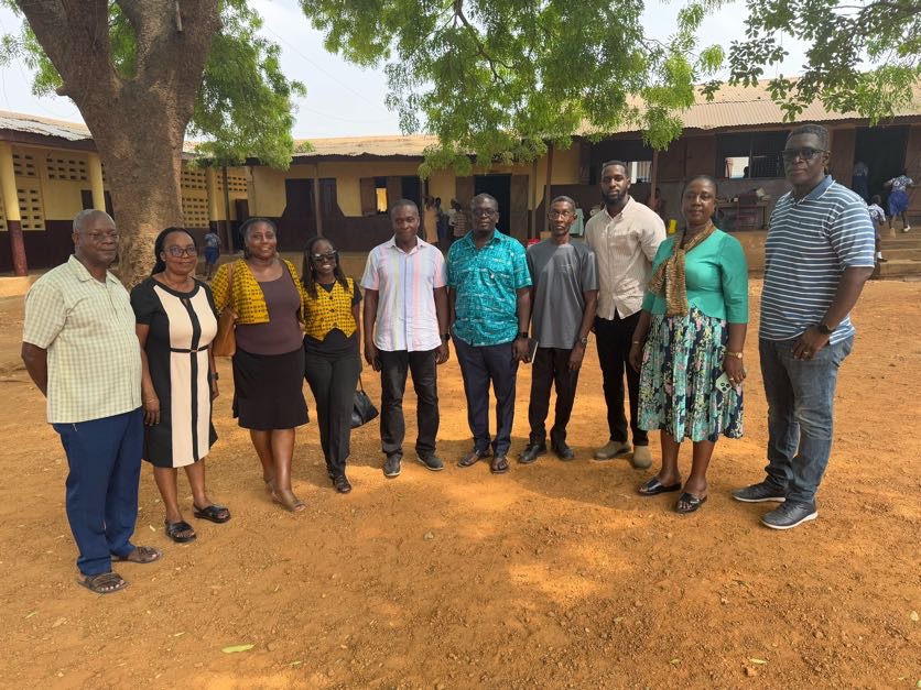 Rotary Club of Accra-Achimota Grey City Community Engagement with parents at Abofu Presby School.