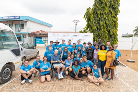 ROTARY CLUB OF ACCRA-EAST PARTNERS WITH CHAIR THE HOPE TO SHARE COMPASSION AND TRANSFORM LIVES